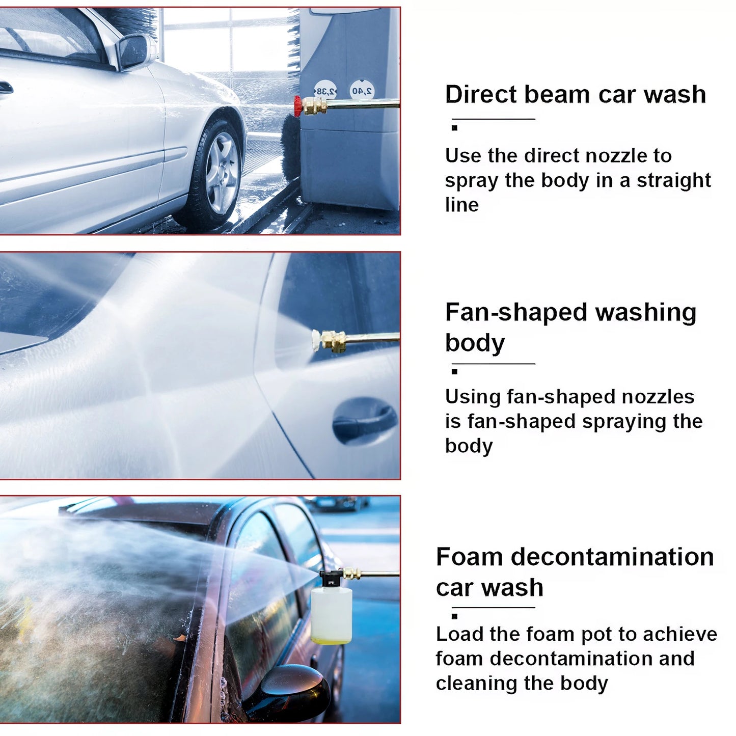 200W 30BAR Cordless High Pressure Cleaner Washer Spray Water Gun Garden Wash Water Cleaning Machine for Makita 18V Battery