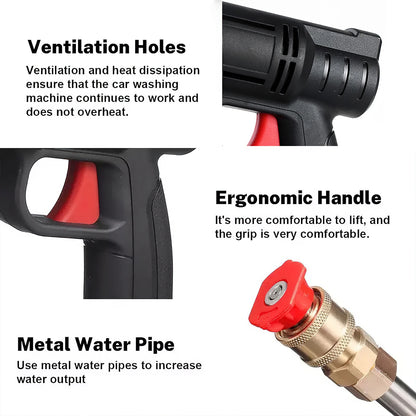200W 30BAR Cordless High Pressure Cleaner Washer Spray Water Gun Garden Wash Water Cleaning Machine for Makita 18V Battery