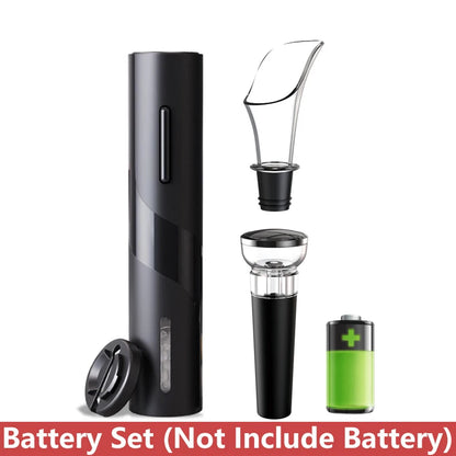 Automatic Electric Wine Openers for Beer USB & Battery Beer Bottle Openers Corkscrew Wine Beer Cap Opener Kitchen Accessories